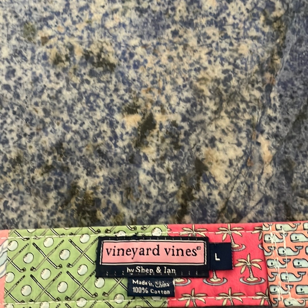 Vineyard Vines patchwork belt